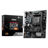 MSI B450M-A PRO MAX II